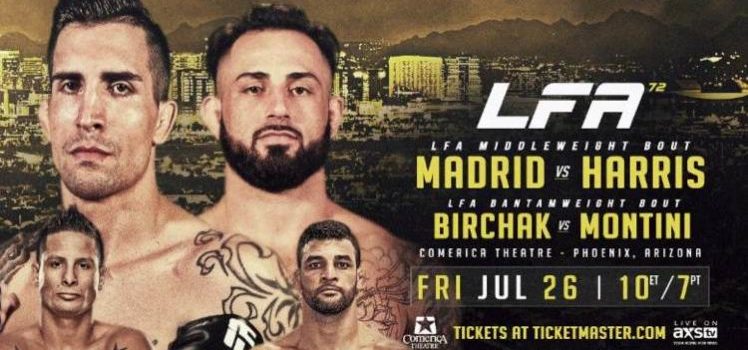 LFA 72: Round by Round results