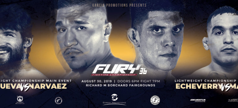 Fury FC 36 Round by Round results