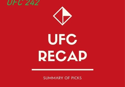 What happened at UFC 242?