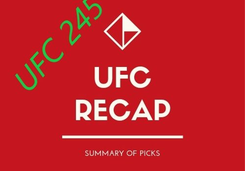 What happened at UFC 245