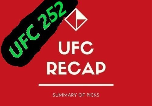 What happened at UFC 252?