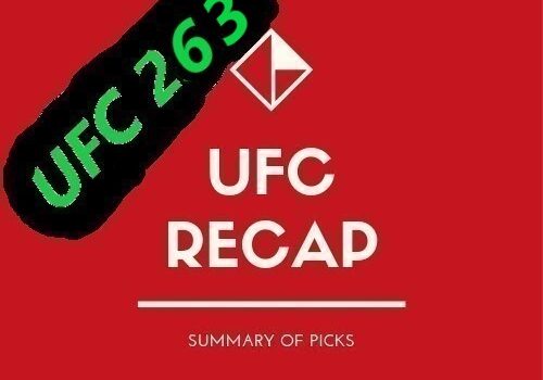 What Happened at UFC 263?